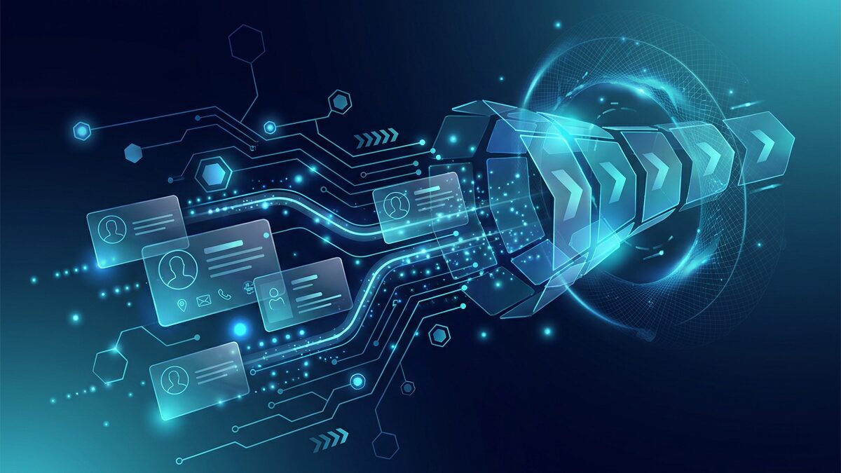 Deal funnel and automated customer data flow inside a CRM system Deal funnel and automated customer data flow inside a CRM system